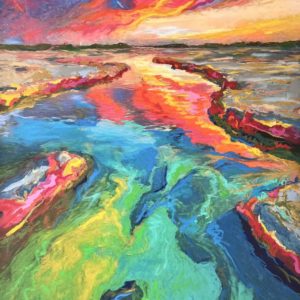 Loire #0103 L'été, depuis une île de sable