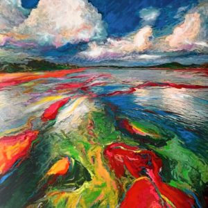 Loire #0703 L’eau coule autour de moi