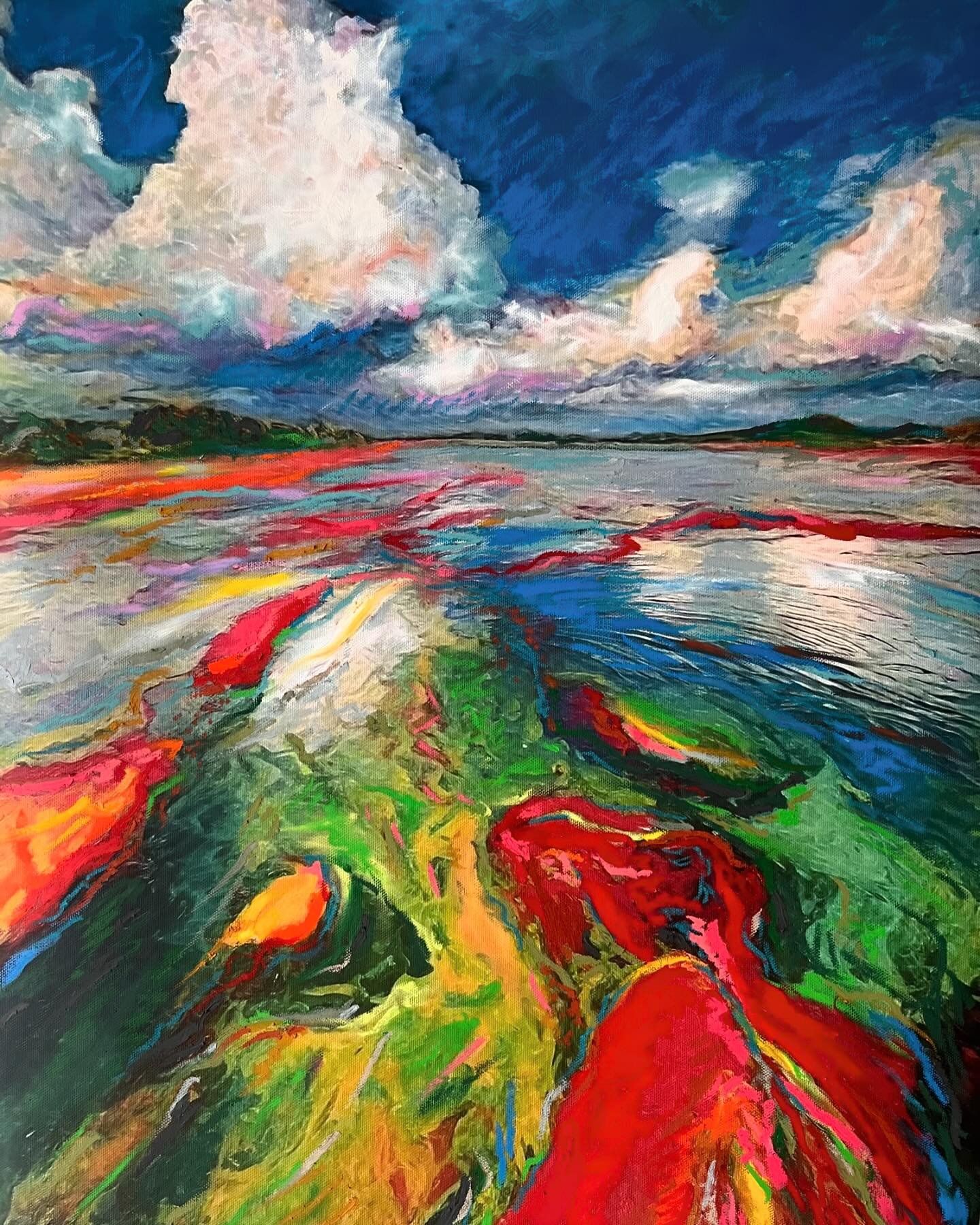 Loire #0703 L’eau coule autour de moi